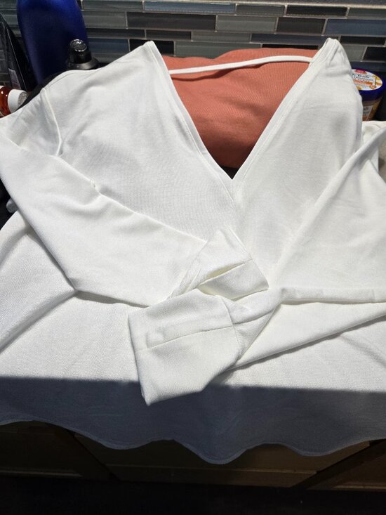 Torrid Tops - NWT Torrid Tru active white long sleeve shirt size 1(14/16)